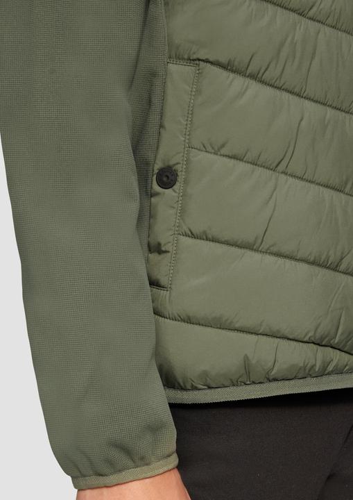 Produktbild S.Oliver Outdoor-Jacke Materialmix-Jacke mit sportiven Kontrastdetails (L)