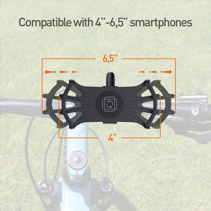 Actual product image Tellur BPH100 Bicycle Phone Holder black