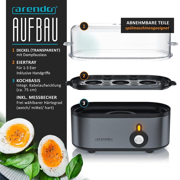 Produktbild Arendo Eierkocher Threecook