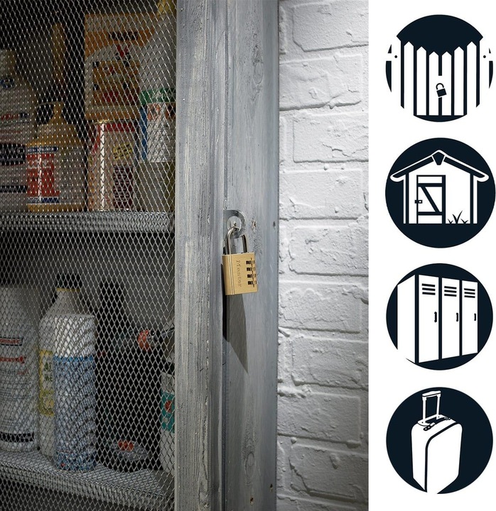 Actual product image Master Lock combination lock