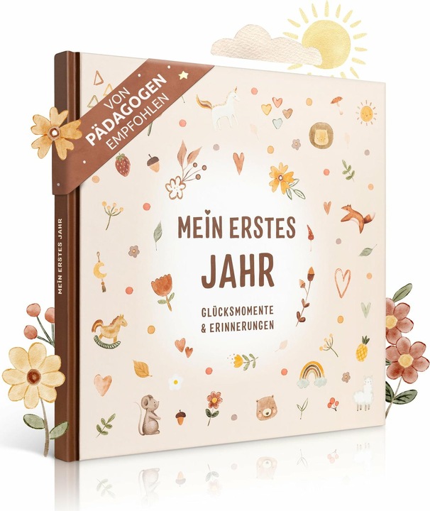 Produktbild Eulentaler Babytagebuch Nursery (A4, Liniert, Harter Einband)