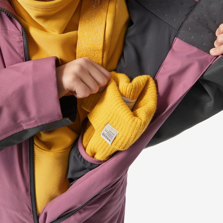 Produktbild Wedze Schneeanzug Skianzug Kinder warm wasserdicht - 900 rosa (164)