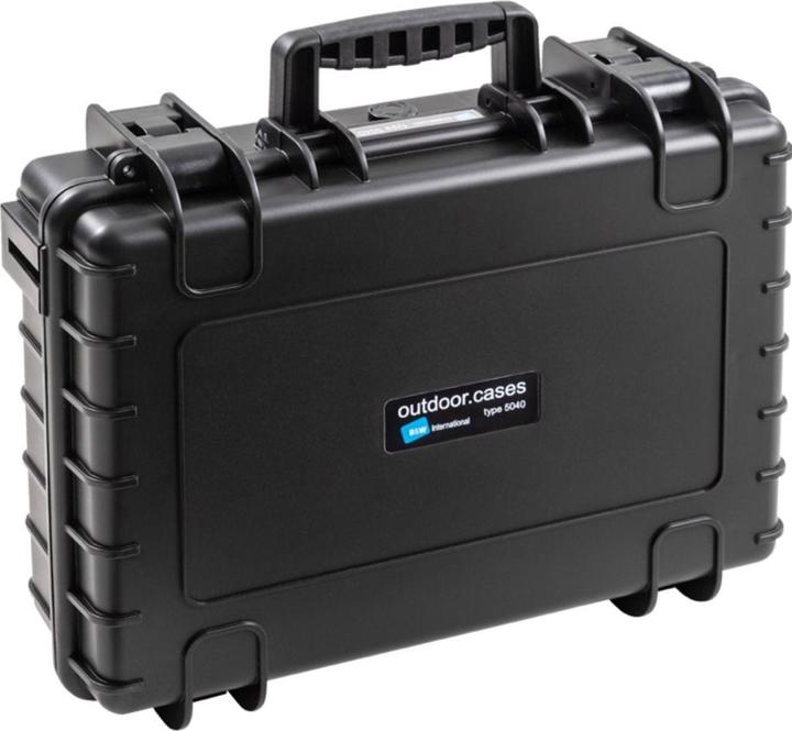 Productafbeelding B&W International B&W koffer type 5040 zwart met schuiminzet (Drone koffer)