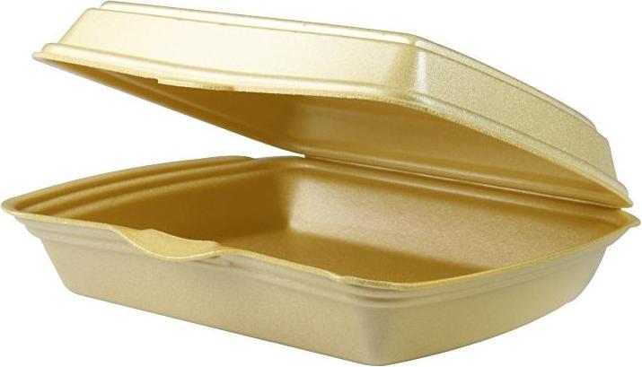 Actual product image Starpak Menu boenit hinged lid undivided (100 x)