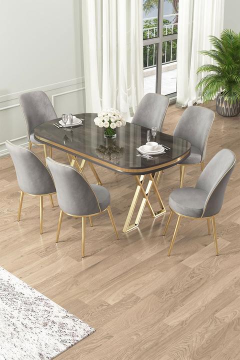 Actual product image Hanah Home Lai Dining TableChairs Set