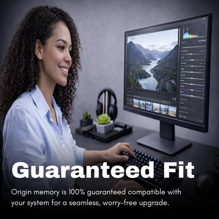 Produktbild Origin Storage OM16G43200U1RX8NE12 (1 x 16GB, 3200 MHz, DDR4-RAM, DIMM)