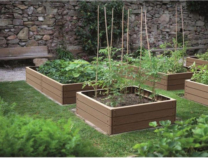 Productafbeelding Prosperplast Houten palissade basis Bruin 75,6 cm X 25 cm (75.60 cm)