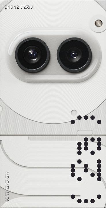 Actual product image Nothing Phone (2a) (256 GB, White, 6.70", Dual SIM, 5G)