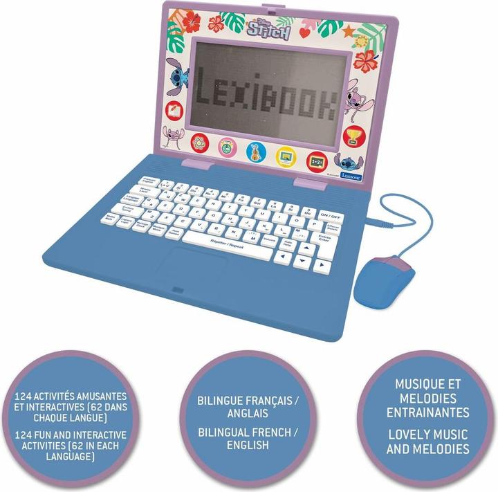 Produktbild Lexibook Laptop (Englisch, Französisch, 4 - 8 Jahre)