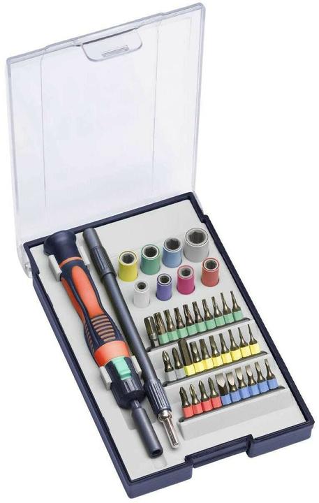 kwb Bit Box 40-Piece Precision Mechanics (Hexagon socket TX)