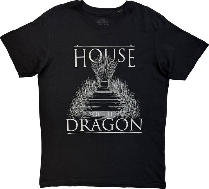 Produktbild House Of The Dragon Iron Throne TShirt (S)