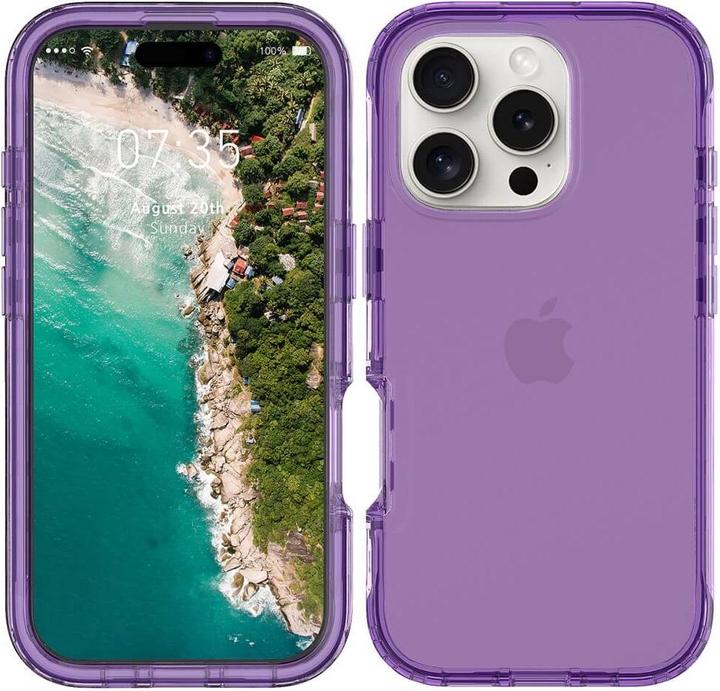 Actual product image Cover-Discount iPhone 16 Pro - Stossfeste Hybrid Handyhülle (Apple iPhone 16 Pro)