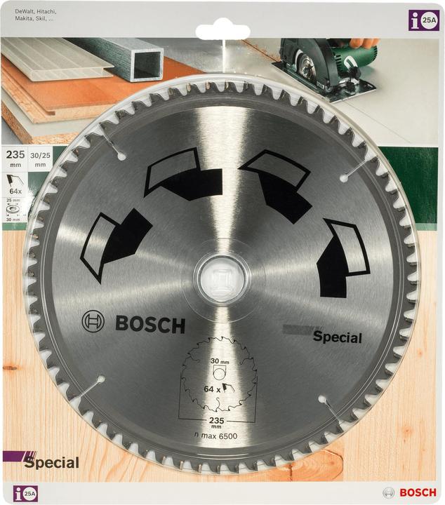 Productafbeelding Bosch Zubehör Cirkelzaagblad SPECIAL Accesso