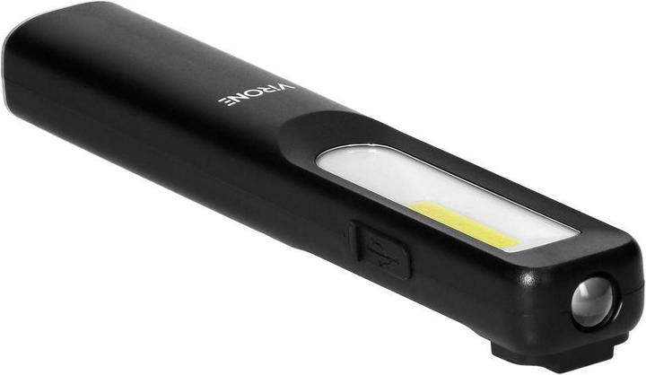 Immagine prodotto Orno Lampada LED da officina 3W 200lm + 3W 150lm, 1200mah, 3 modalità: 100%, 50%, LED frontale, magnete (200 lm)