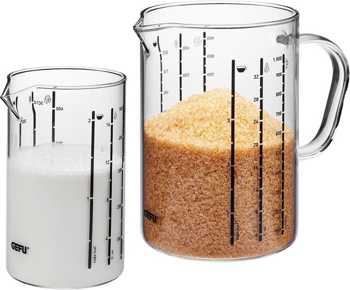GEFU Messbecher-Set 2tlg. (1000 ml)