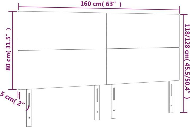 Immagine prodotto vidaXL Templeton (160 x 5 x 128 cm)
