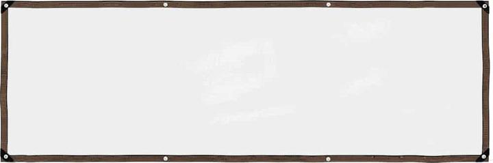 Produktbild vidaXL Transparente Plane mit Ösen 1x3 m Polyethylen durchsichtige Plane (100 x 300 cm)