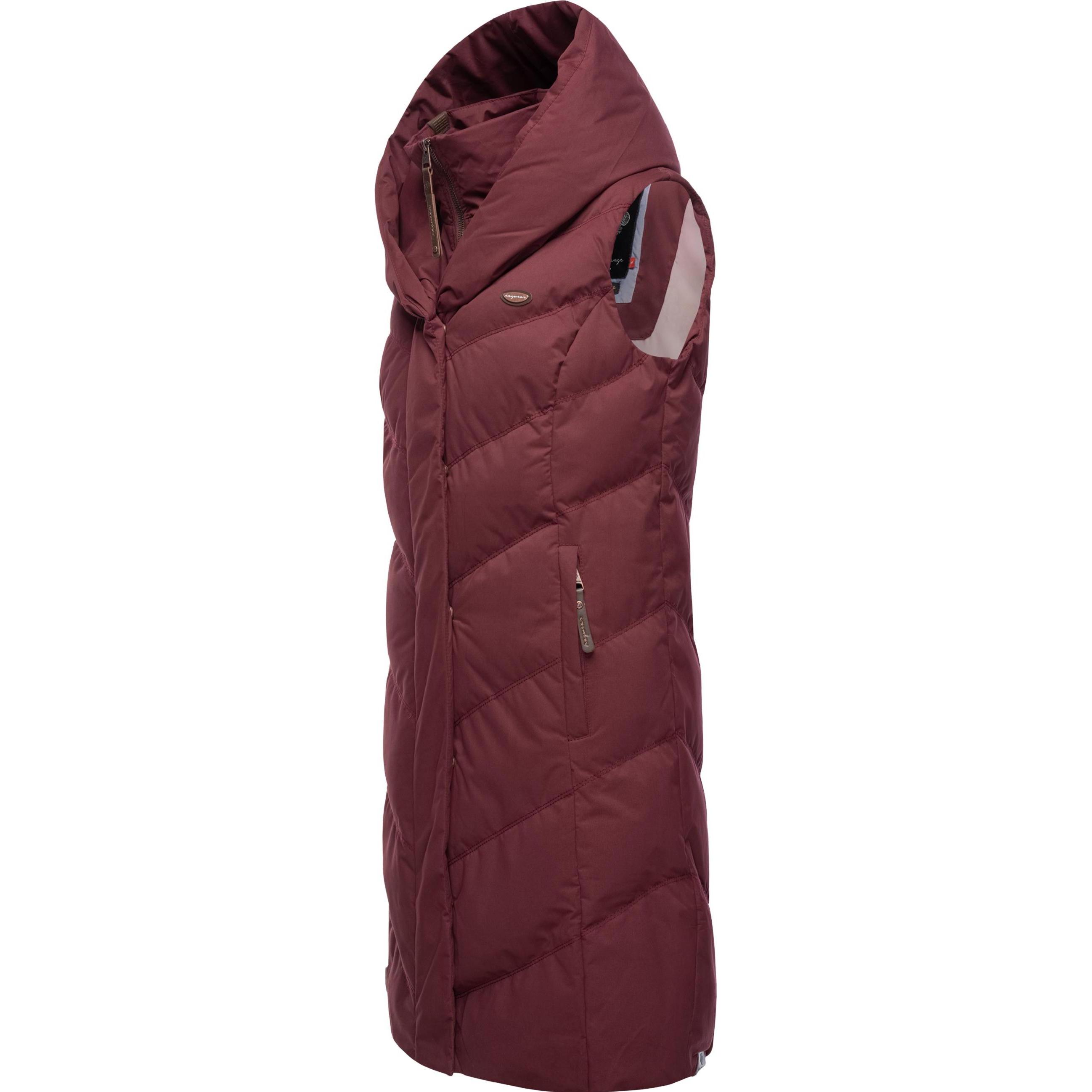 Thumbnail - Ragwear, Damen, Weste, Natalka Vest, Rot, (XL)