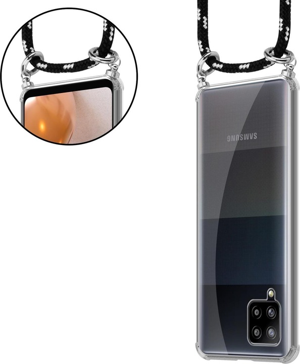 Produktbild Cadorabo TPU Handy Kette SILBER Cover