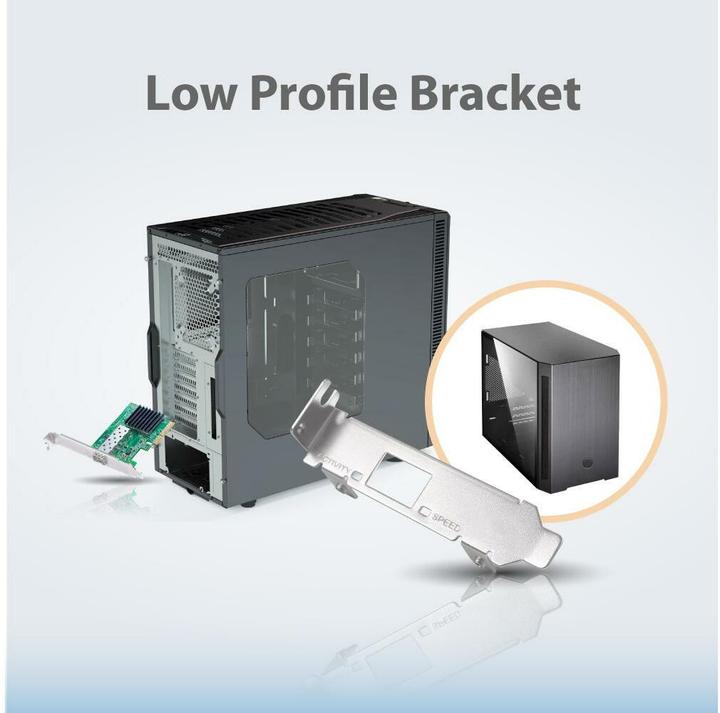 Actual product image edimax 10GbE Gigabit Ethernet SFP+ PCI Express Server Adapter (PCI Express 3.0 x4)