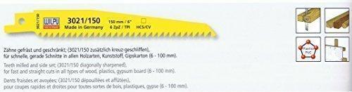 Actual product image WILPU Saws for wood, plastic 122/150 5pcs. 280 mm 3021/300