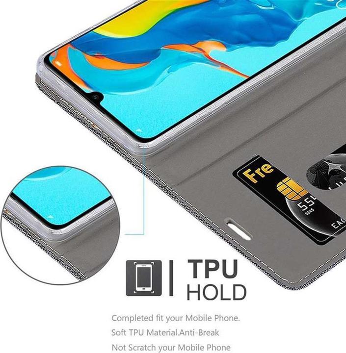 Actual product image Cadorabo Book Jeans Optics Cover (Huawei P30 Lite)