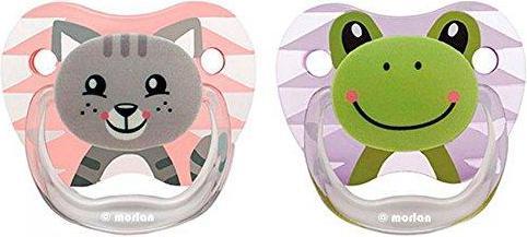 Dr Browns PV12014-PREVENT soother BUTTERFLY 0-6 MONTHS "ANIMALS" COLLECTION PIN 2 (2x, 0 - 6 Monate)