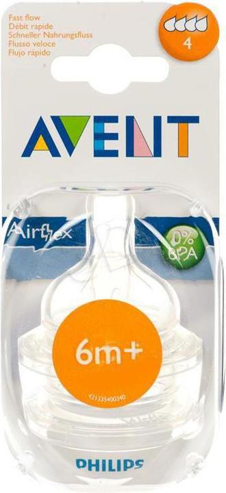 Image du produit Philips Avent Quick Pacifier 6m + 2 pcs (SCF 634/27)