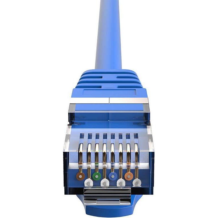 Thumbnail - HP Ethernet CAT6 U/UTP network cable, 1m (blue) (CAT6, 1 m), Netzwerkkabel