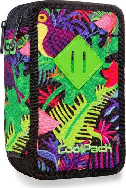 Cool Astuccio per matite Coolpack Astuccio per matite doppio con attrezzatura Jumper 2 pixel come