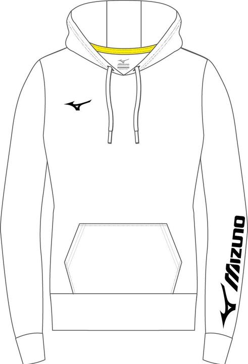 Immagine prodotto Mizuno Felpa con cappuccio in spugna (M)