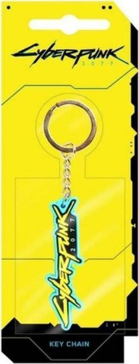 Actual product image J!NX Cyberpunk 2077 Logo Keychain