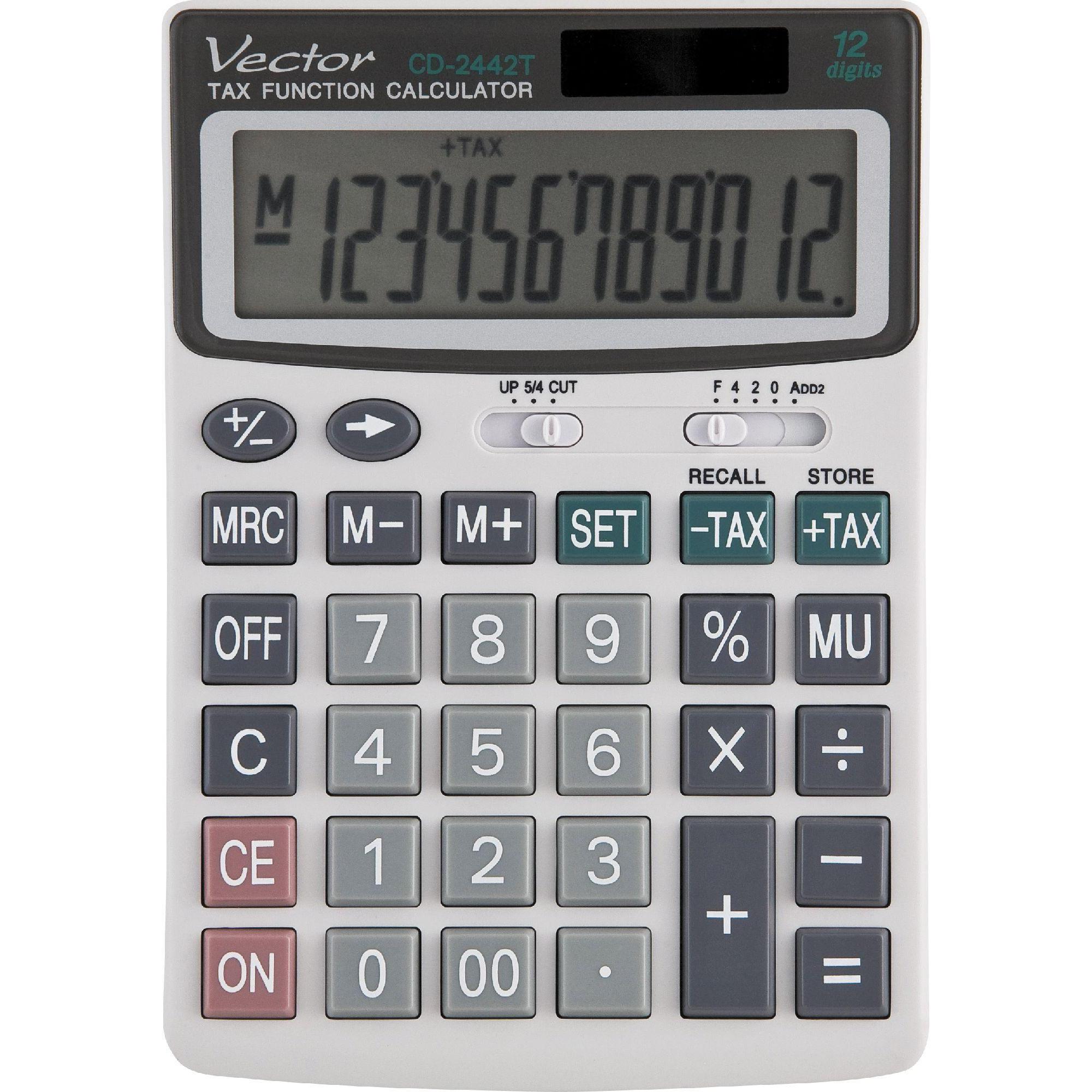 Casio, Taschenrechner, Kalkulator VECTOR KAV CD-2442T