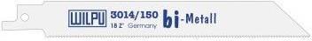 Produktbild WILPU Saw blades for steel and stainless steel. for steel up to 2 mm 3014, 5pcs 130 mm 3014/150