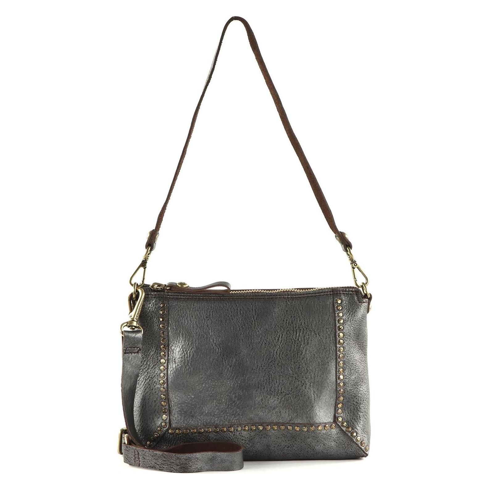 Campomaggi, Damen, Handtasche, Hasni Pochette, Schwarz