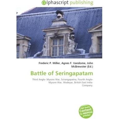 Battle of Seringapatam, Fachbücher