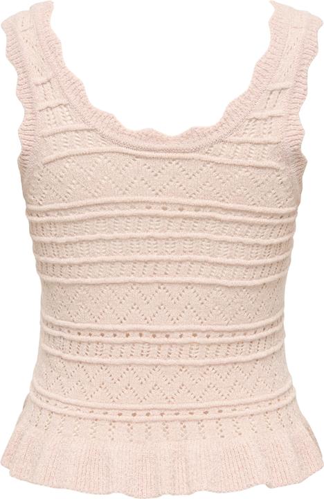 Produktbild Only Onlsunny Sl U-Neck Button Frill Ex Knt (S)