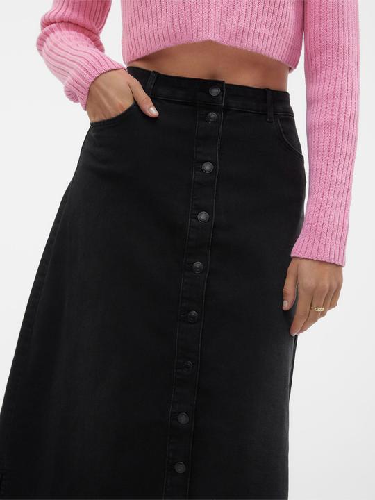 Produktbild Vero Moda VMNELLY HR BUT CALF DENIM SKIRT Jeansrock (XS)