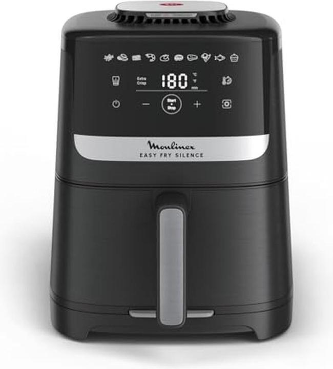 Moulinex Easy Fry Silence XL Black We 176Oil Less Fryer See Manufacturer Datasheet BlackRed