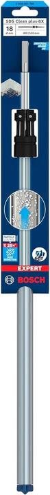 Immagine prodotto Bosch Professional Zubehör Punta per martello EXPERT SDS Clean plus-8X, 18 x 400 x 550 mm (18 millimetri, 18,00 millimetri)