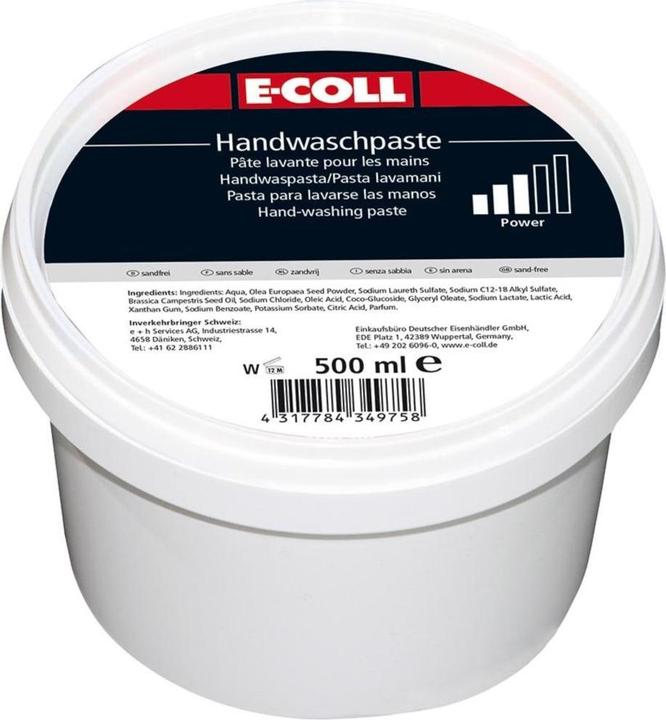 Actual product image E-coll Hand washing paste (500 ml)
