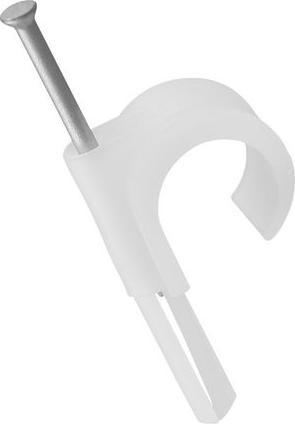 Produktbild Mepac Cable Clip, Steckmontage, Polyamid, Natur, 19... 22mm