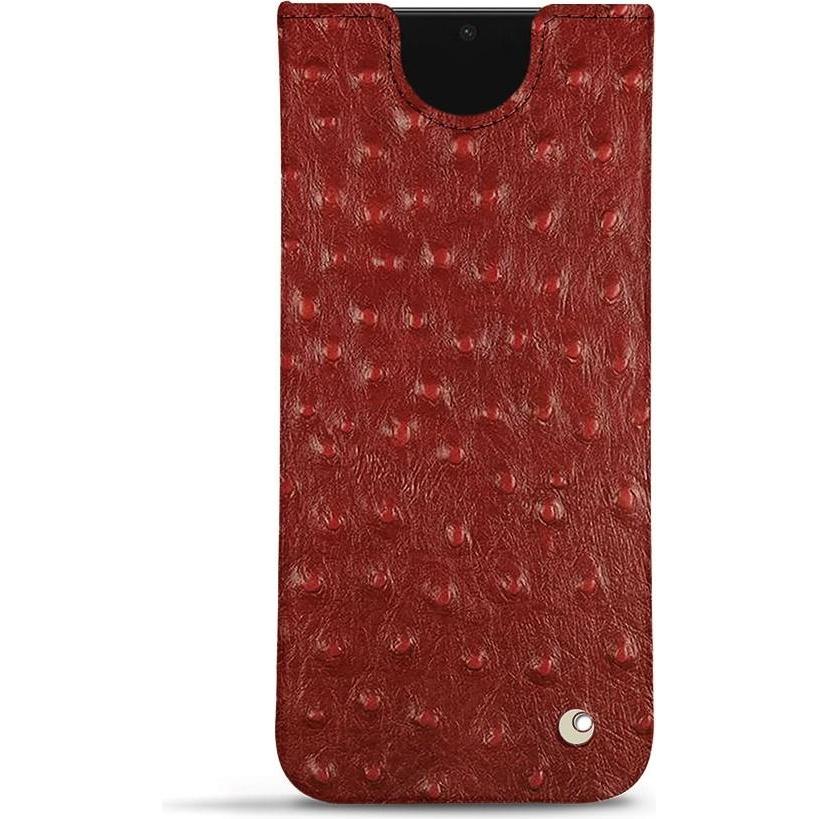 Noreve Lederschutzhülle (Samsung Galaxy S23 Ultra), Smartphone Hülle, Rot