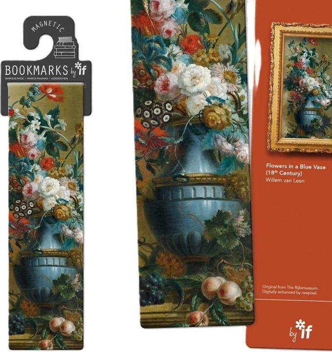 Actual product image IF Classics magnetisches Lesezeichen Blumen in einer Vase