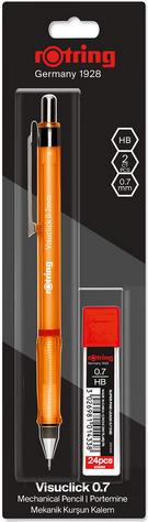 Actual product image Rotring Fine-lead pencil Visuclick 0.7HB+mini tin far.sor 12e (0.70 mm, HB, 12 x)