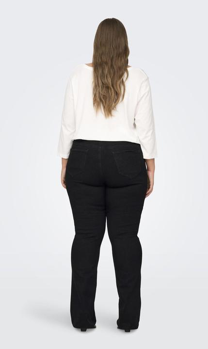 Actual product image Only Curvy CARSally High Waist Flared Jeans (W48/L32)