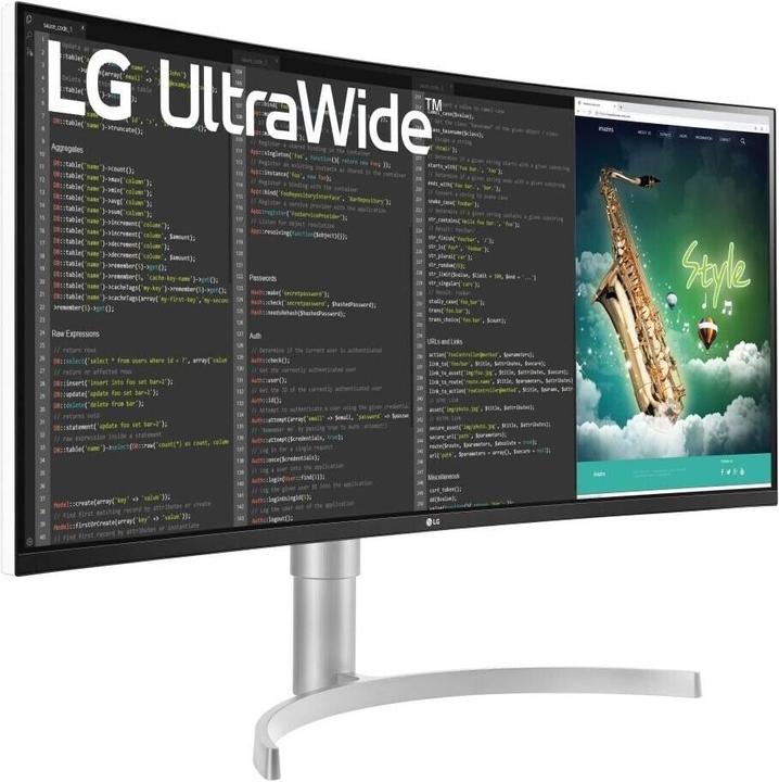 Actual product image LG 35-inch monitor 35WN75C-W 21:9 QHD (3440 x 1440 pixels, 35")