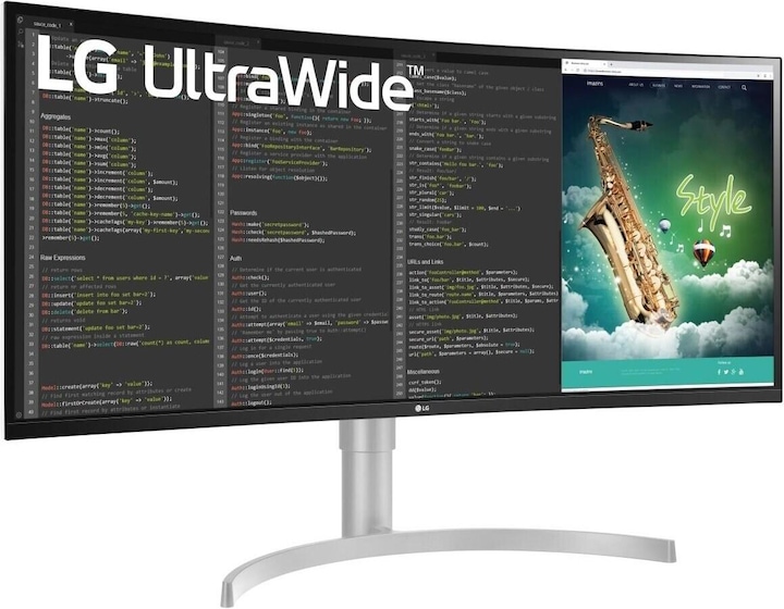 Actual product image LG 35-inch monitor 35WN75C-W 21:9 QHD (3440 x 1440 pixels, 35")