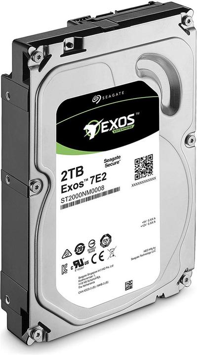Productafbeelding Seagate Exos 7E2 512N (2 TB, 3.5")