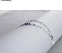 Immagine prodotto Rayher Halbedelsteinperlen Blauquarz 40 Stk.